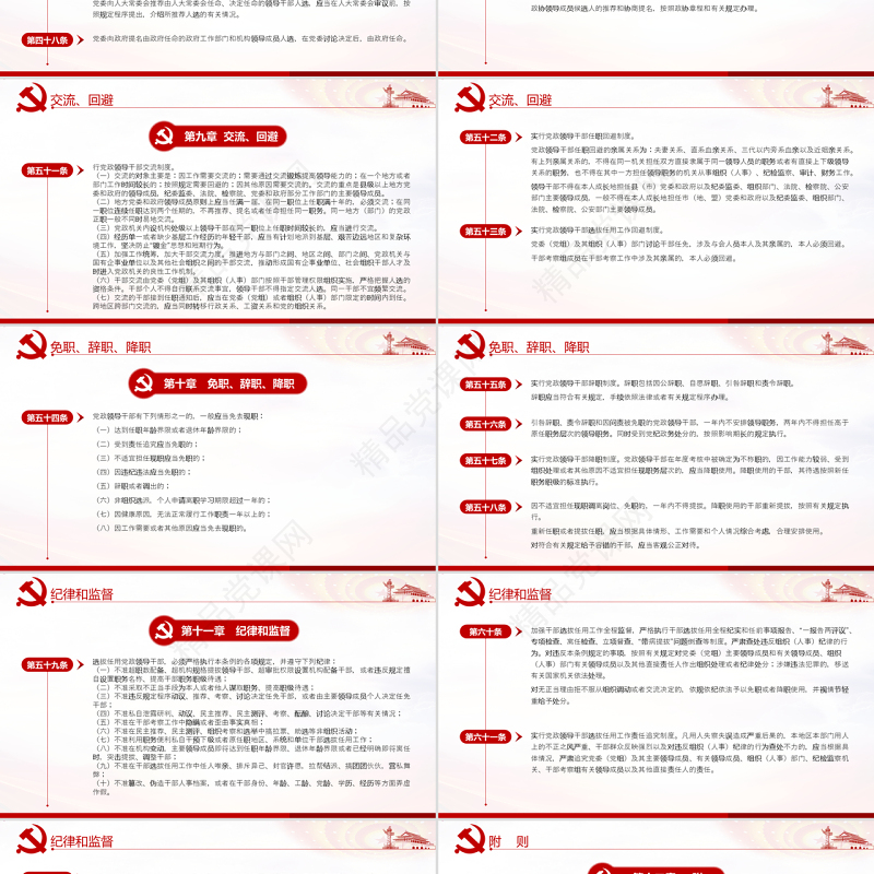 原创学习解读党政领导干部选拔任用工作条例-版权可商用