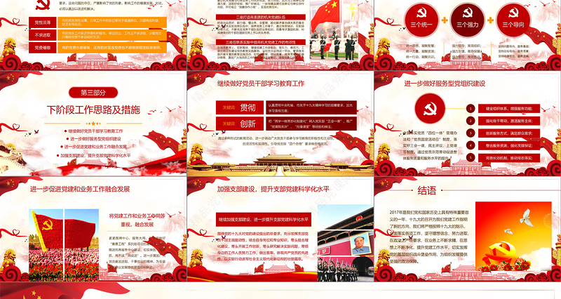 2020基层机关党支部党建工作ppt