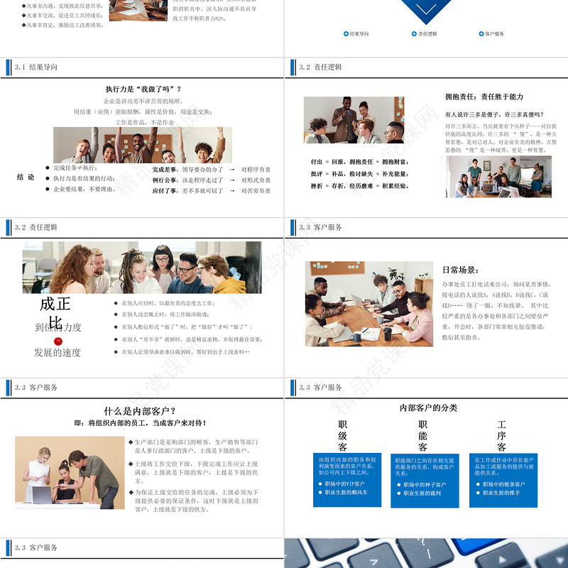 打造卓越的执行力PPT模板