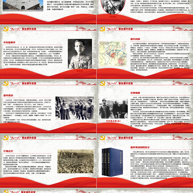 2021九一八事变90周年纪念日PPT红色铭记历史勿忘国耻珍爱和平爱国主义教育党课课件