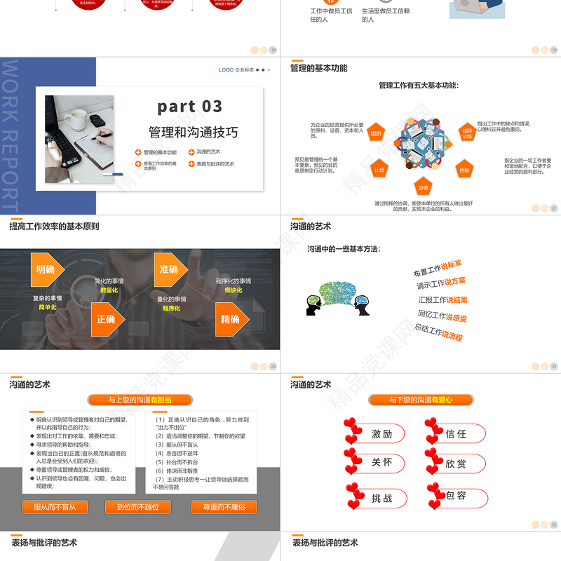 2022经理工作能力提升课程PPT简约风基层管理者班组长店长经理工作能力领导力培训