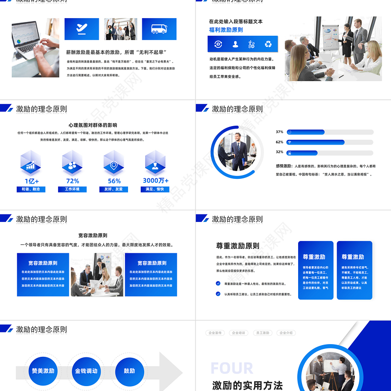 2024找到员工激励钥匙PPT商务风企业员工激励培训课件下载