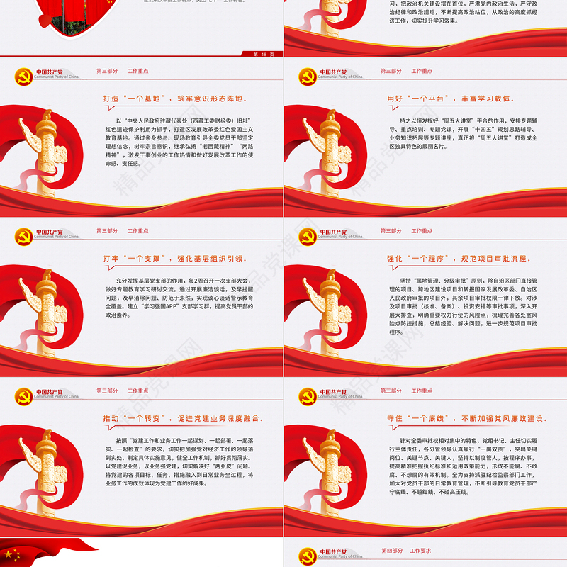 三更专题教育PPT党政风关于开展政治标准要更高党性要求要更严组织纪律性要更强专题教育工作方案党课课件