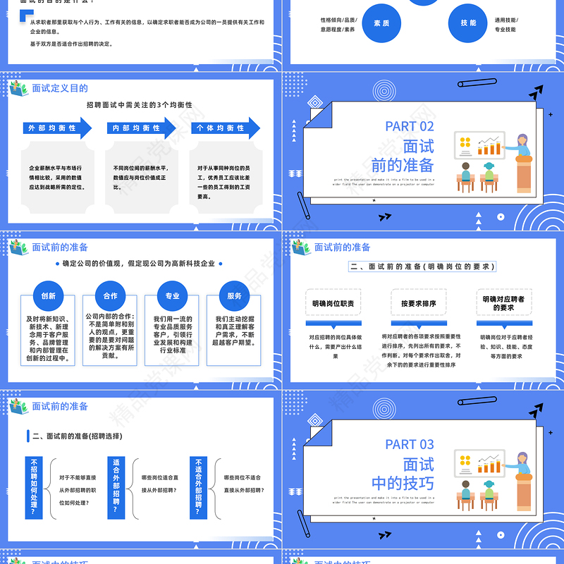教师招聘面试技巧PPT简约风格教师招聘面试技巧培训模板课件