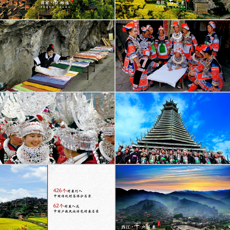 一个PPT读懂多彩贵州旅游——贵州旅游景点宣传ppt模板