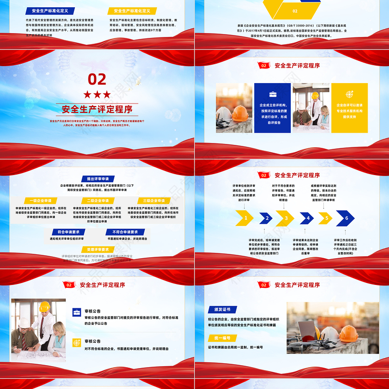 2024企业安全生产标准化培训PPT商务风企业推进标准化建设织牢生产安全网课件下载
