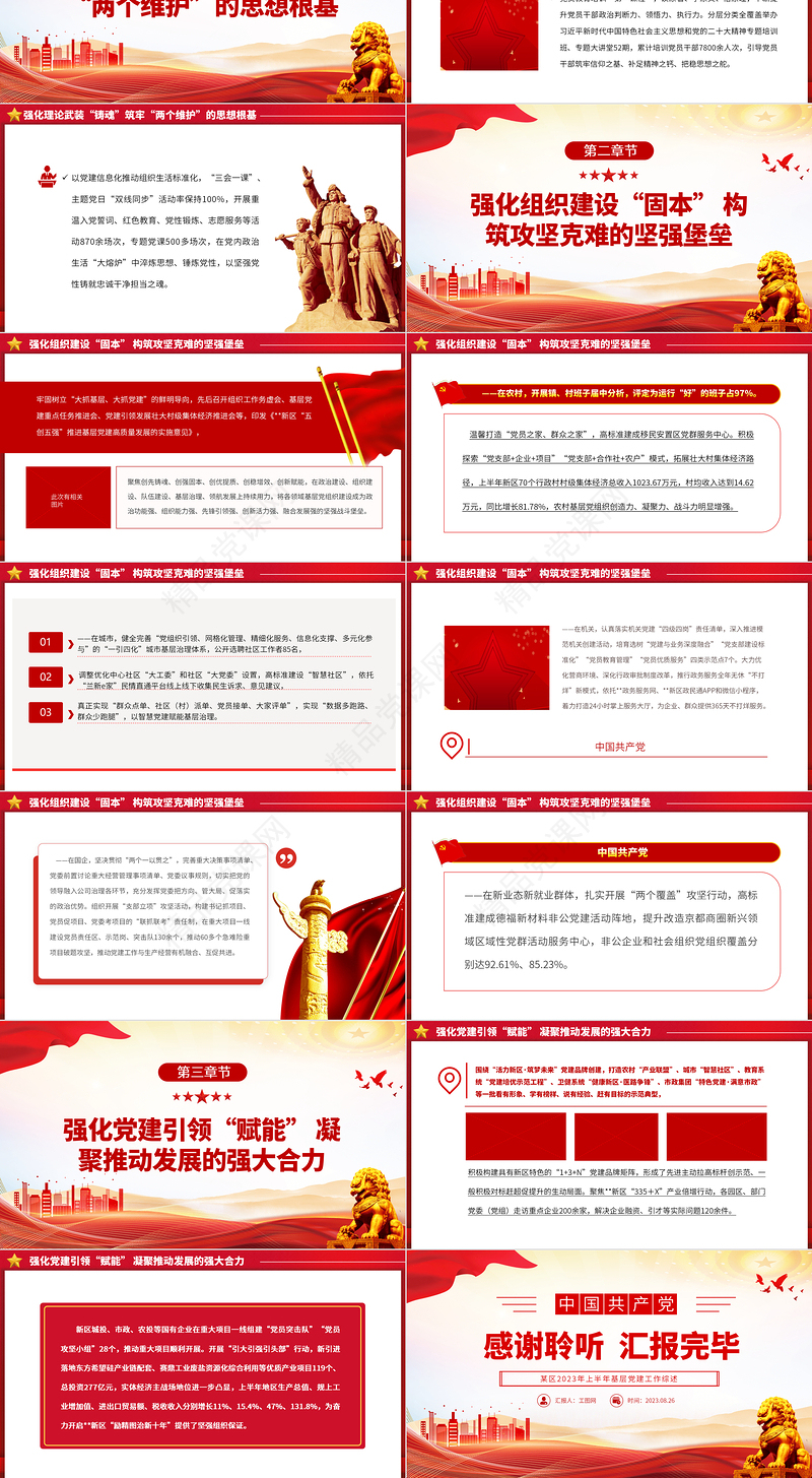 2023党建领航风帆劲踔厉奋发谱新篇党政风简约某区2023年上半年基层党建工作综述