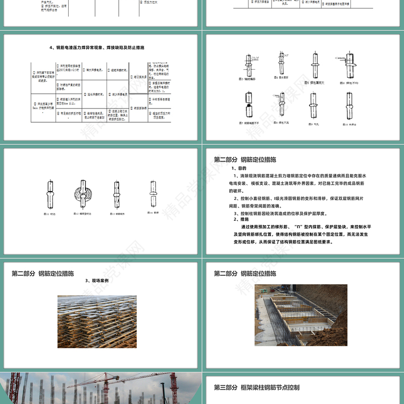 2024钢筋工程质量控制重点培训PPT商务风钢筋工程质量控制重点培训模板课件