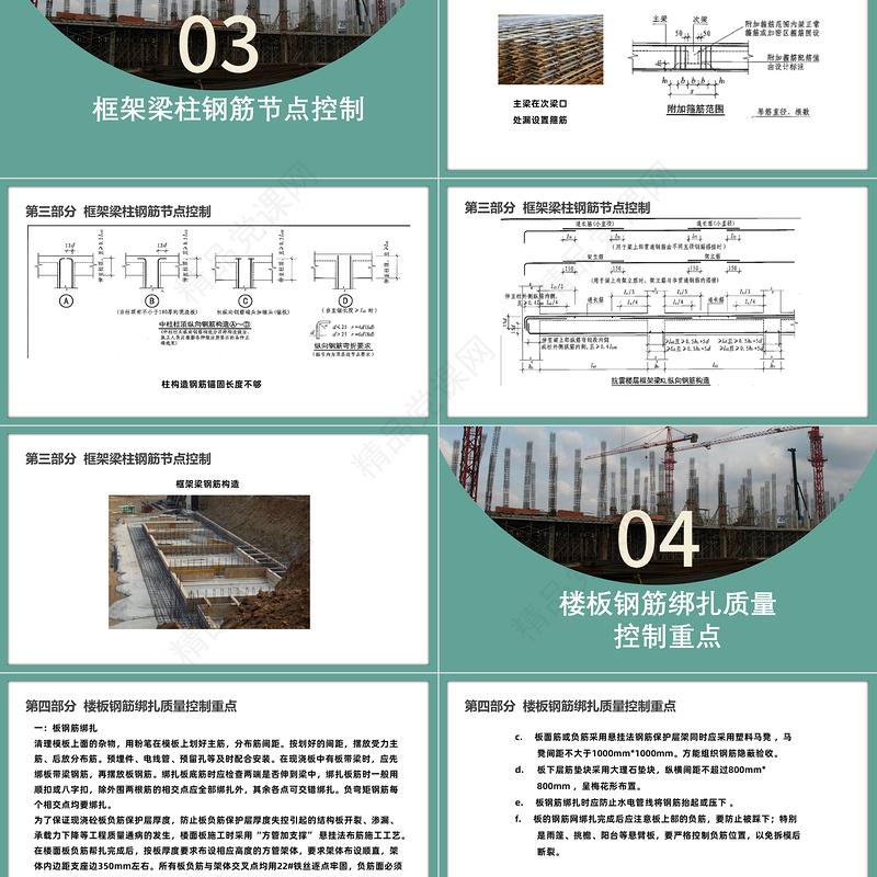 2024钢筋工程质量控制重点培训PPT商务风钢筋工程质量控制重点培训模板课件