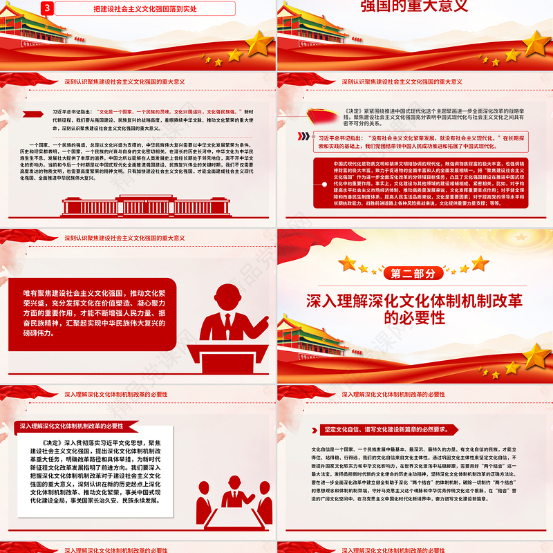 党建风进一步全面深化改革的“七个聚焦”PPT课件