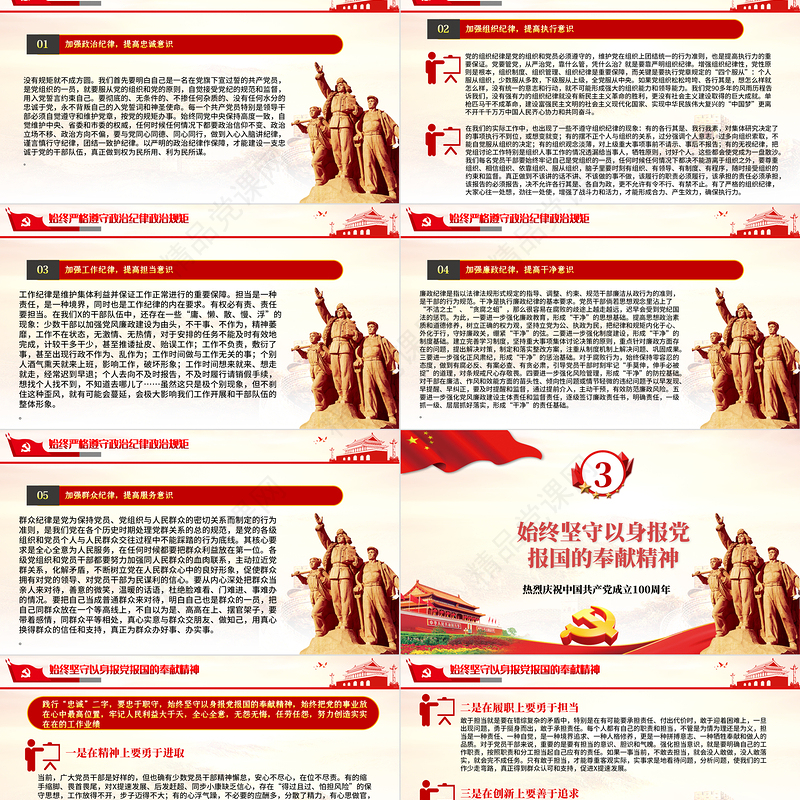 保持坚韧的政治品格当好忠诚干净担当的表率PPT庆祝建党100周年专题党课党性教育专题辅导课件