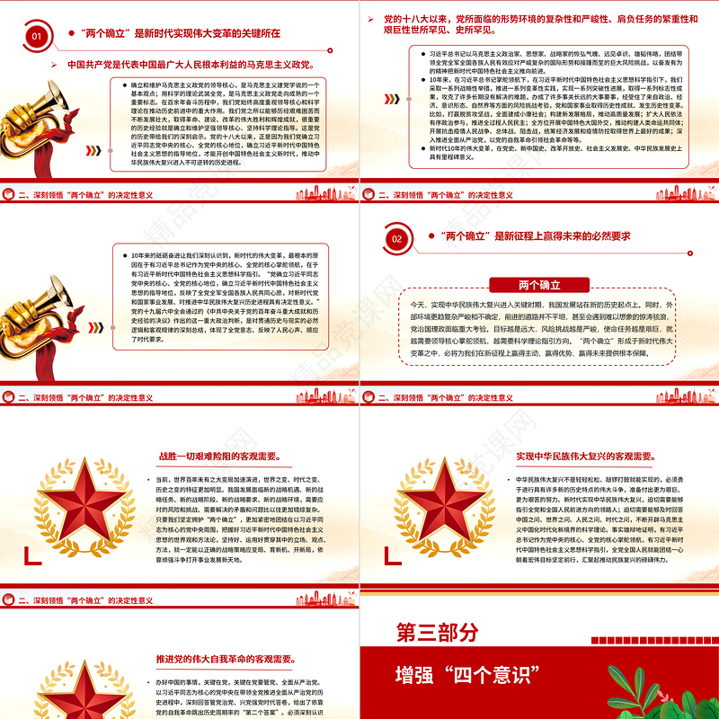 2023团课课件坚强核心PPT优质创意团员和青年主题教育专题模板下载