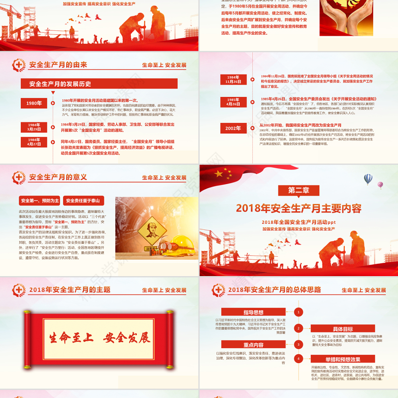 2018年安全生产月PPT精讲解读