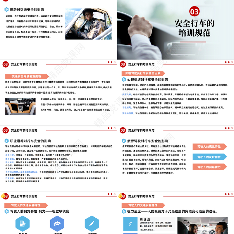 2024驾驶员安全行车培训PPT简约风企业安全生产之驾驶员安全行车培训课件下载