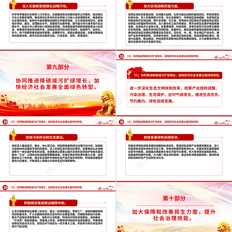 精品全国两会精神学习PPT2025政府工作十大任务课件