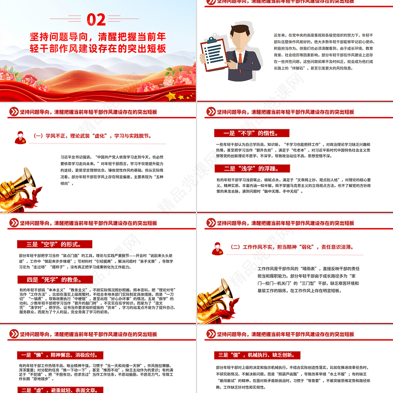 2025强化年轻干部作风建设培养过硬合格接班人PPT党课