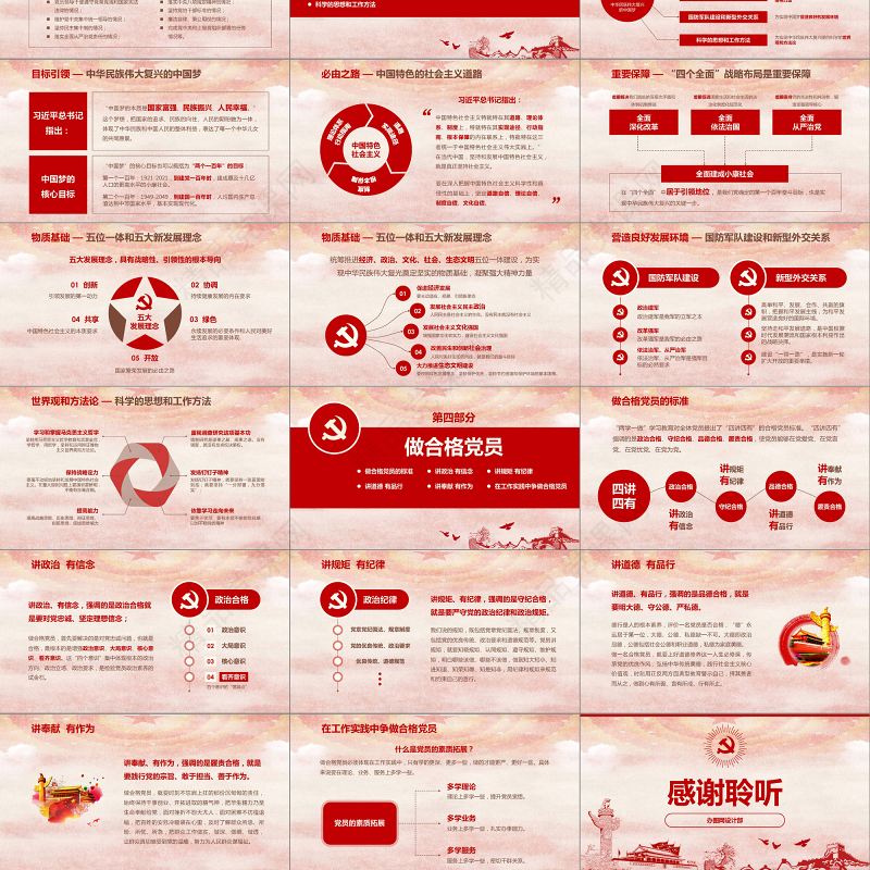 2019党员干部应知应会基本知识学习ppt