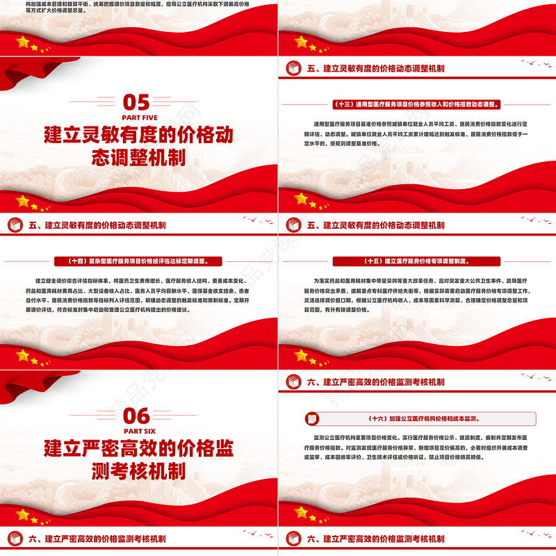 深化医疗服务价格改革试点方案PPT创意简洁风医疗保障和医疗服务专题课件