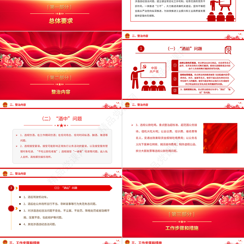 2023酒驾醉驾警示教育PPT开展党员干部和公职人员涉酒违纪违法问题专项整治工作方案课件