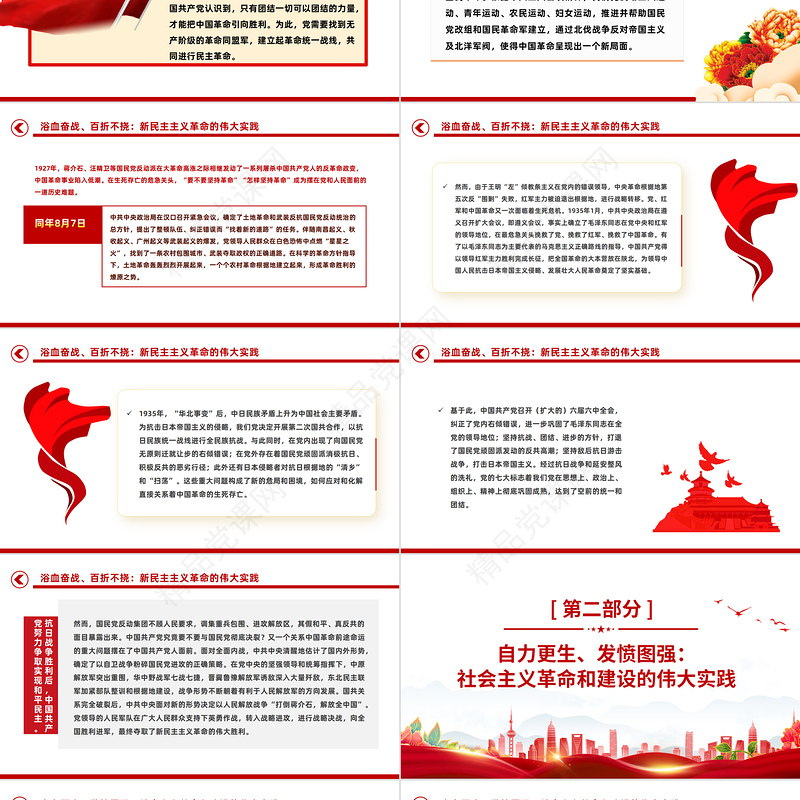 总结百年历史经验汲取奋进智慧力量PPT百余年来中国共产党如何化解各种危局困境党课