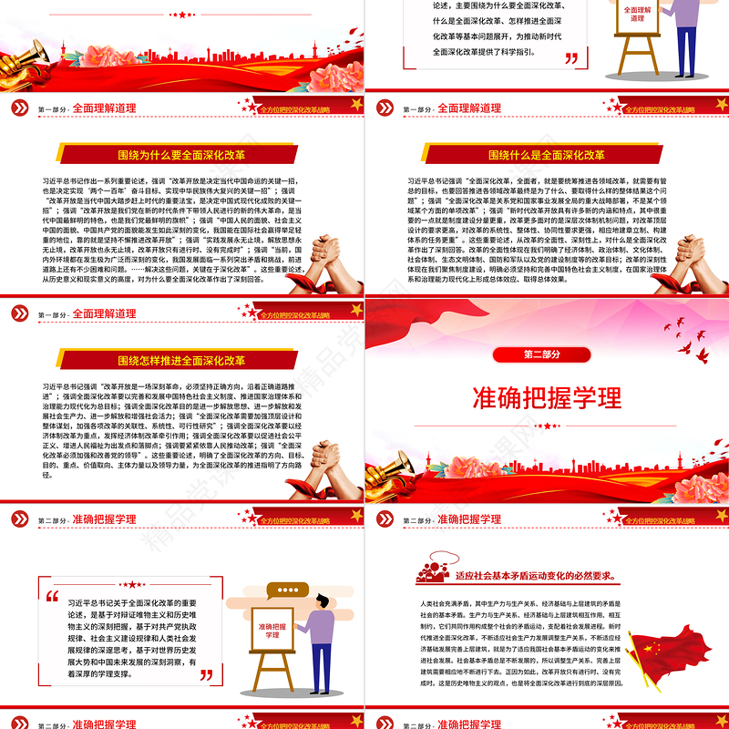 学习领会关于全面深化改革的重要论述ppt全方位把控深化改革战略