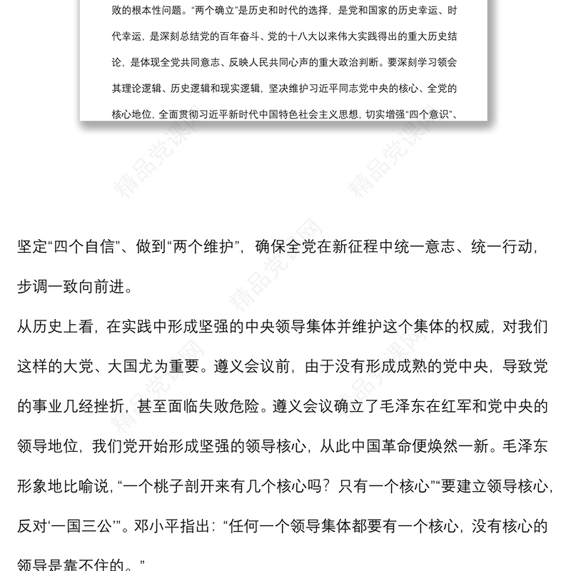 0307专题党课：深刻领会全会精神，用奋斗担当书写新时代纪检监察工作