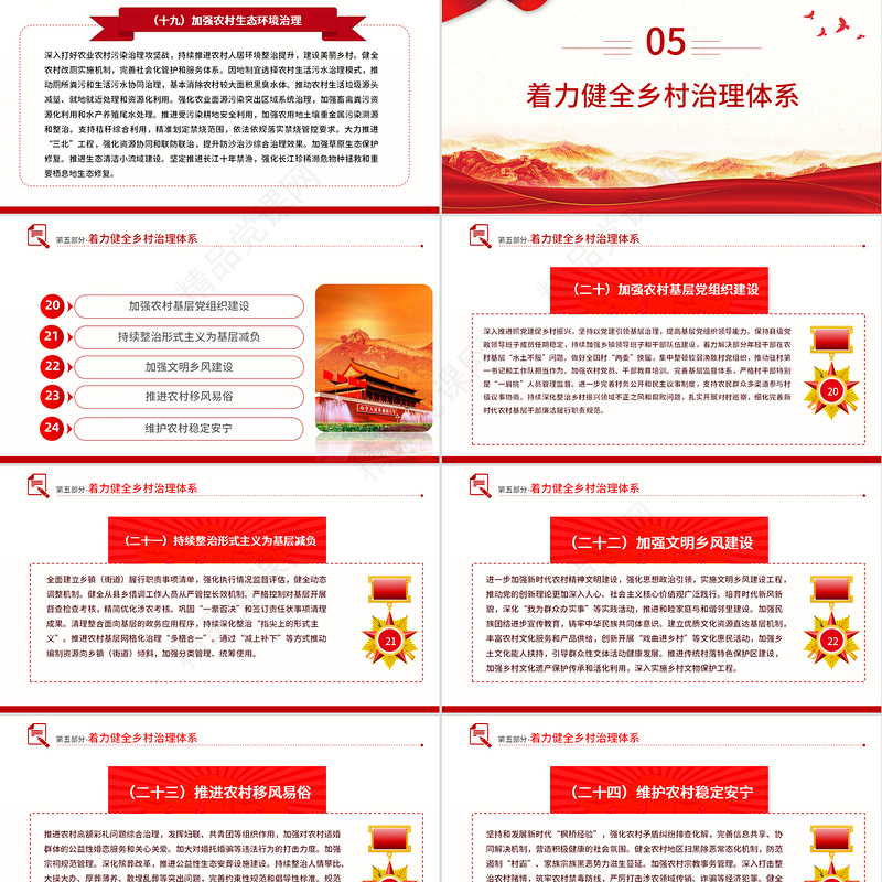 精品2025中央一号文件PPT关于进一步深化农村改革扎实推进乡村全面振兴的意见课件