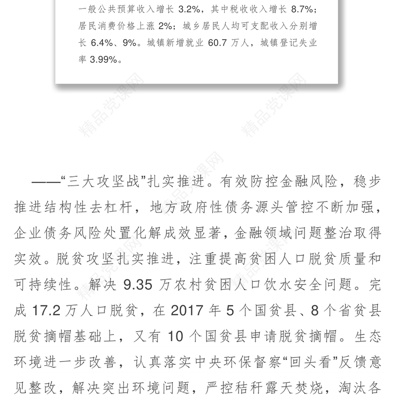 黑龙江省政府工作报告2019年1月14日在黑龙江省第十三届人民代表大会第三次会议上