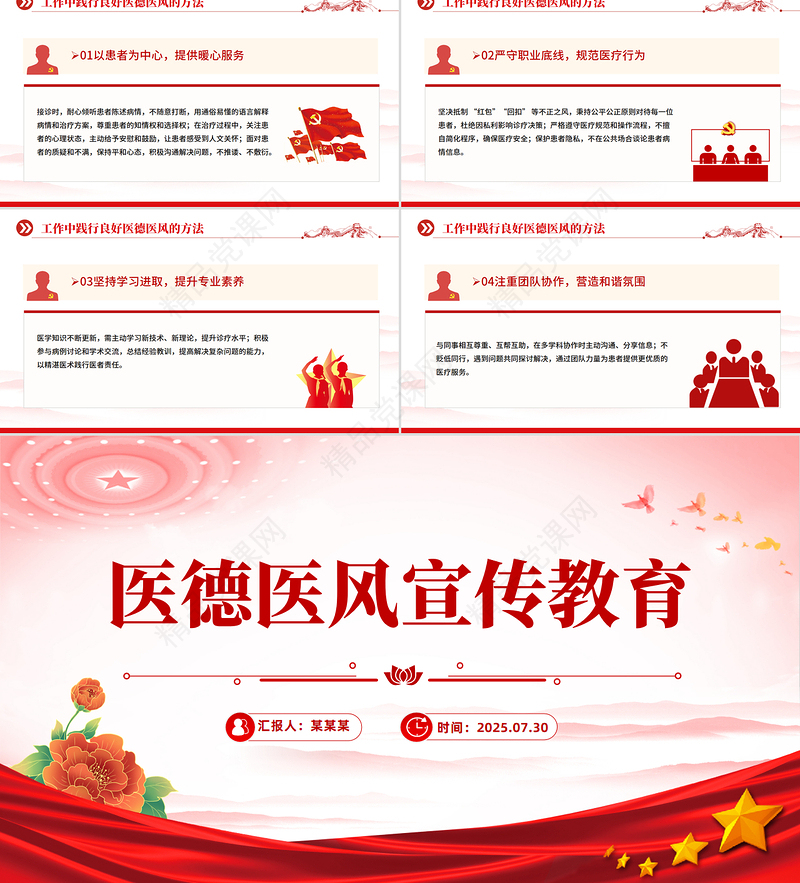 2025医德医风宣传教育PPT医疗系统课件