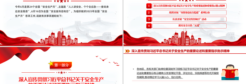 全国安全生产月PPT课件下载