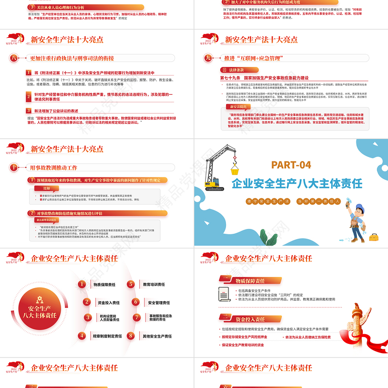 遵守安全生产法当好第一责任人PPT优质风安全生产月宣传安全教育课件