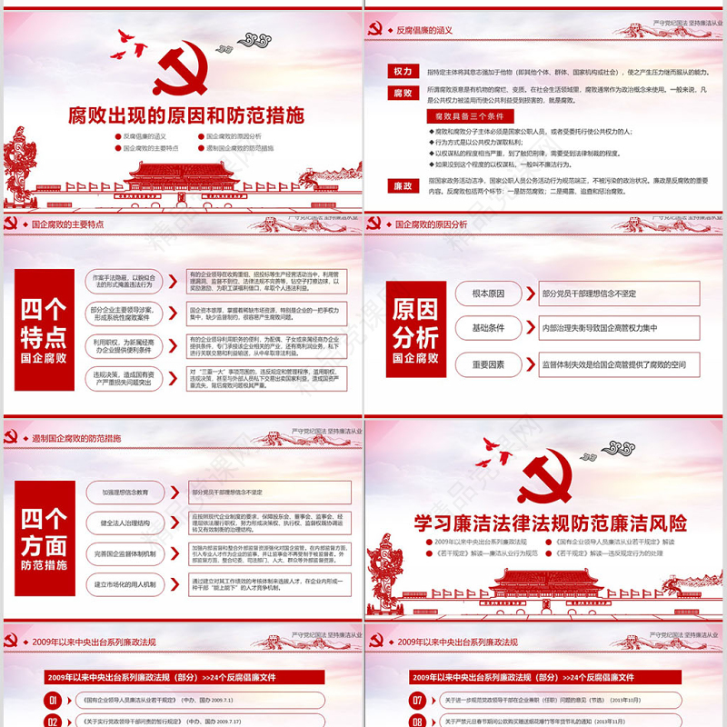 严守党纪国法坚持廉洁从业廉政PPT