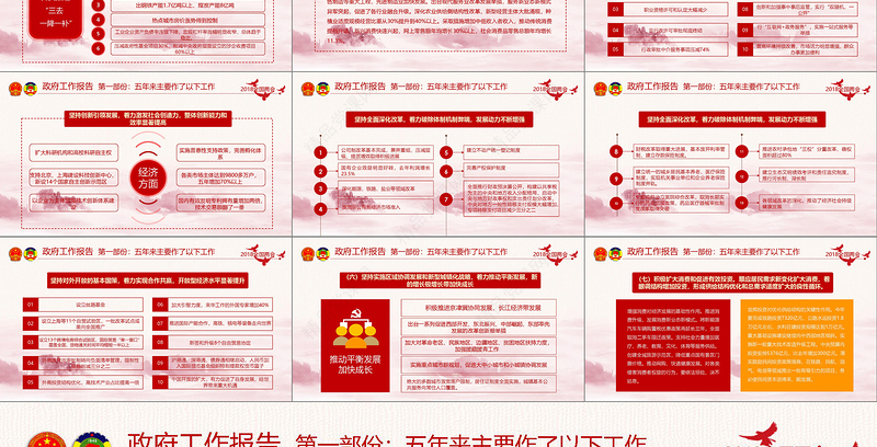 2019十三届三中全会PPT模板