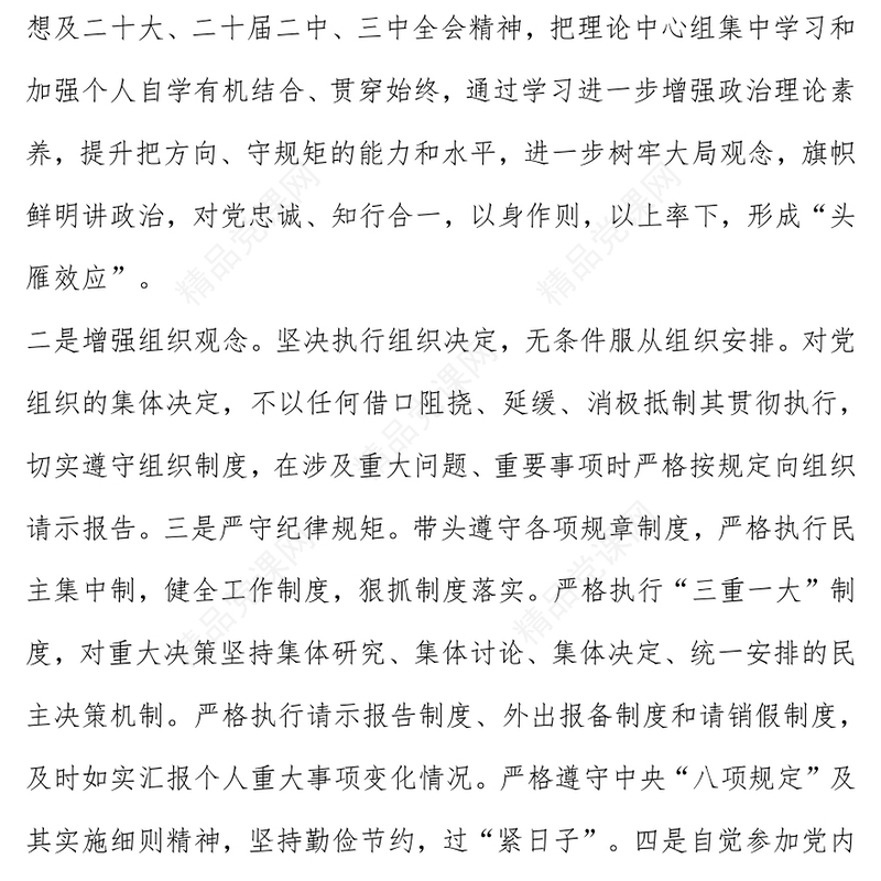 2024年个人述廉述职述责报告模板