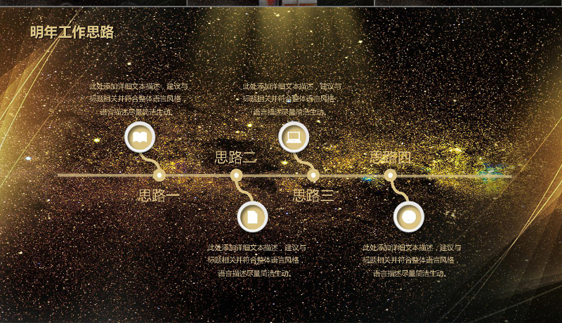 跨越2019赢战猪年年会总结PPT