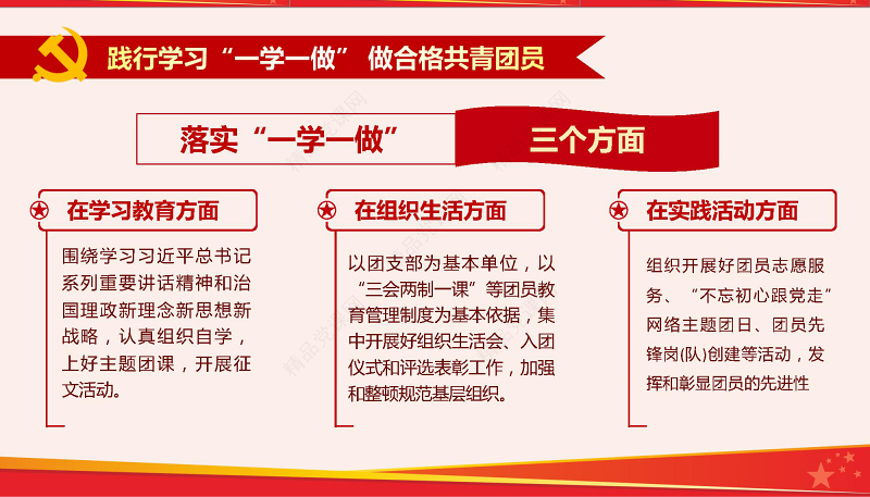 2019中国共青团PPT模板