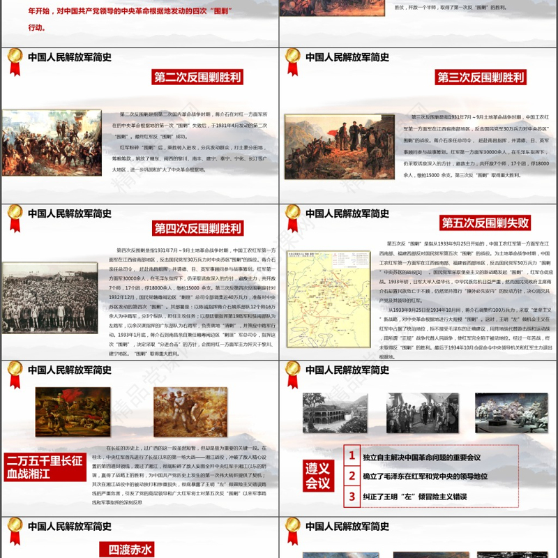 八一建军节军队部队热血铸军魂PPT模板