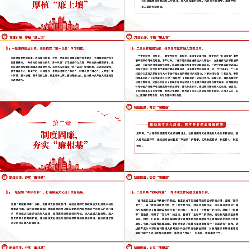 五廉同向发力激发廉洁文化建设内生动力PPT大气精美银行廉洁从业合规经营廉政教育党课