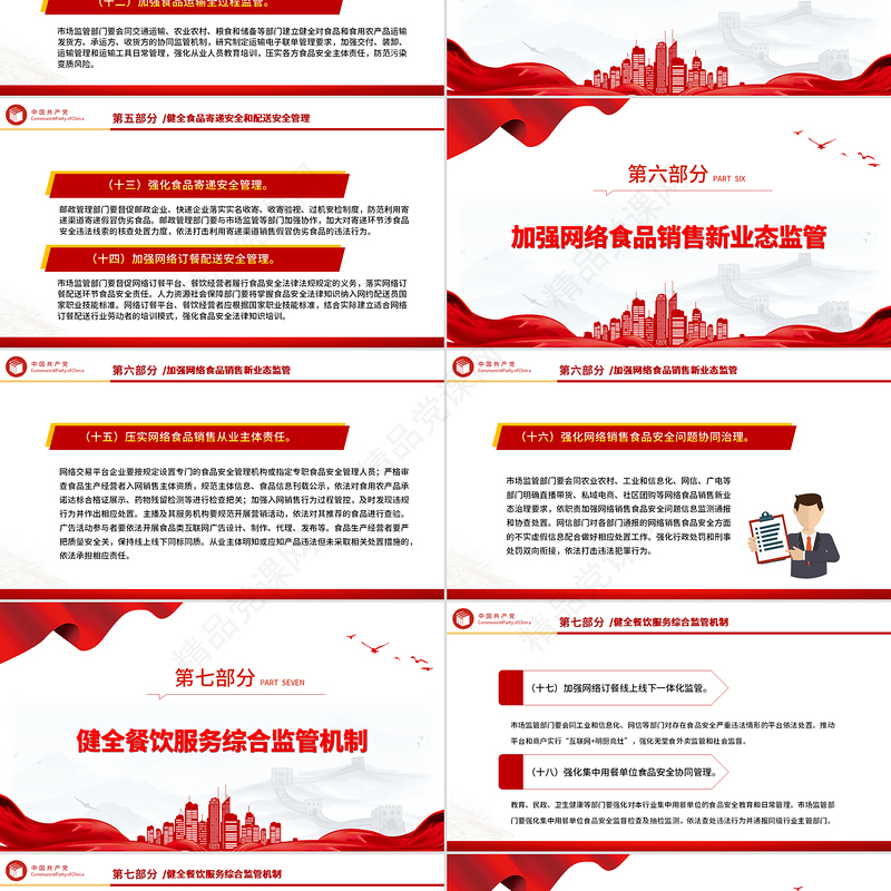 《关于进一步强化食品安全全链条监管的意见》全文PPT课件