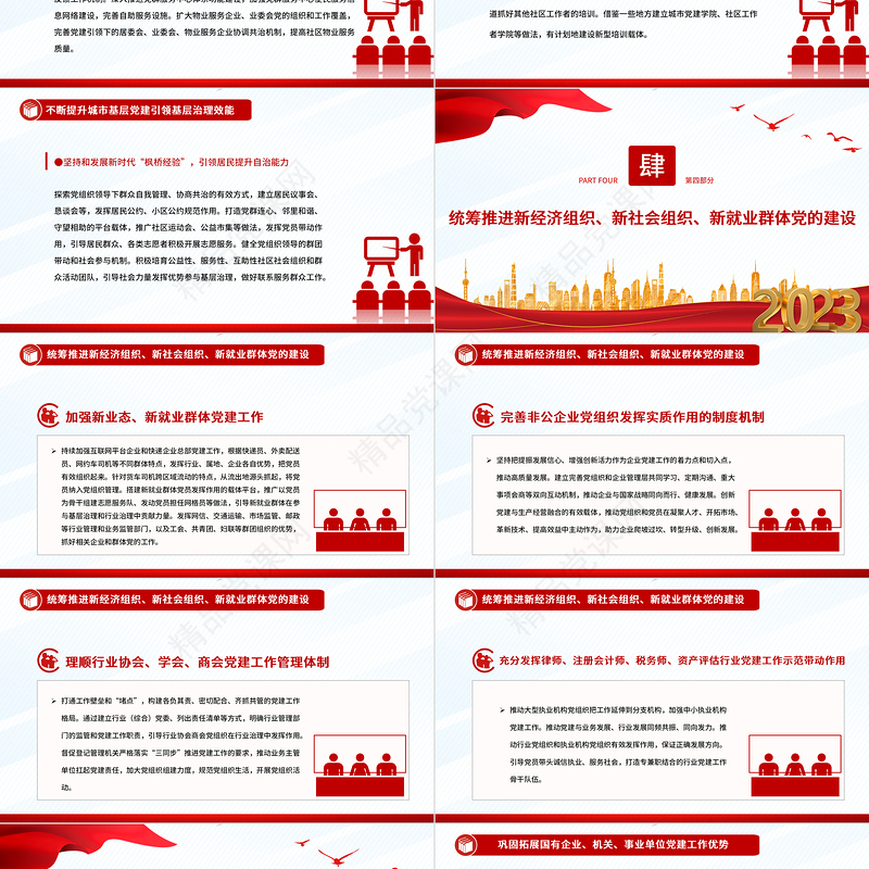 做好2023年基层党建工作PPT党政风党建风研究破解基层党建难题细化落实年度重点任务党课