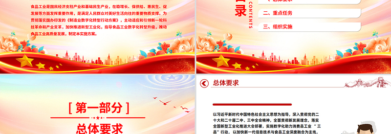 精品《食品工业数字化转型实施方案》PPT食品工业高质量发展课件下载