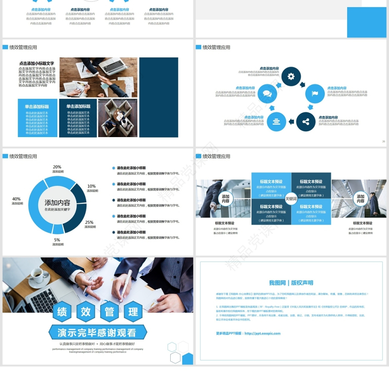 公司培训绩效管理动态PPT