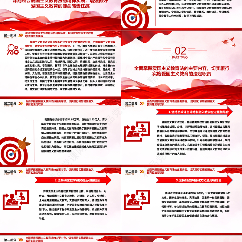 加强爱国主义教育培养新时代新朝阳ppt党政风党政传承和弘扬爱国主义精神高校党组织党支部专题党课教育课件