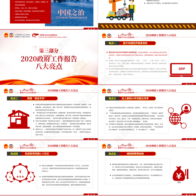 全国两会政府工作报告内容重点解读