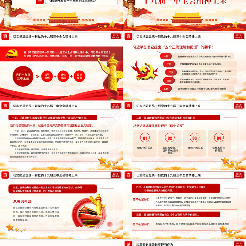 2021学习解读习总书记谈治国理政第三卷第六主题推动全面深化改革实现新突破