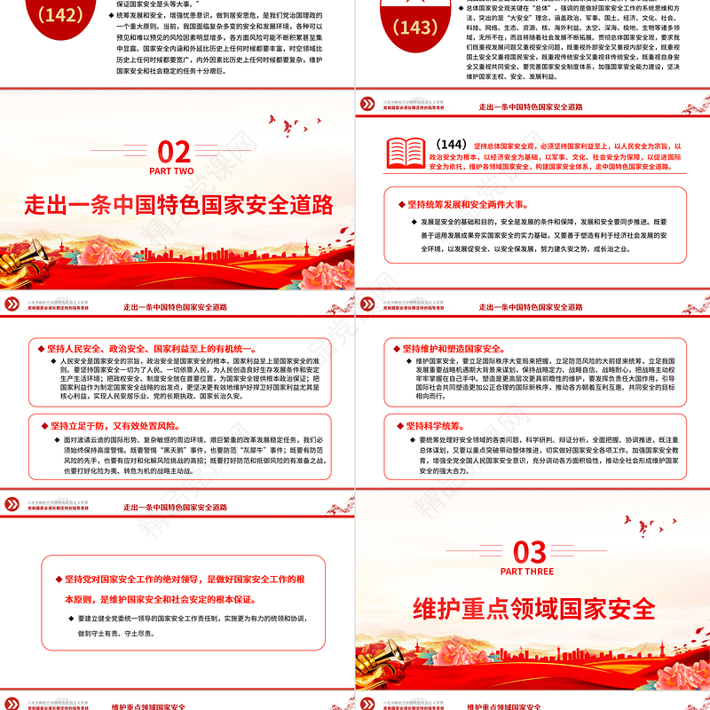 2023习近平新时代中国特色社会主义思想学习纲要(15)坚决维护国家主权、安全、发展利益基层党建学习课件