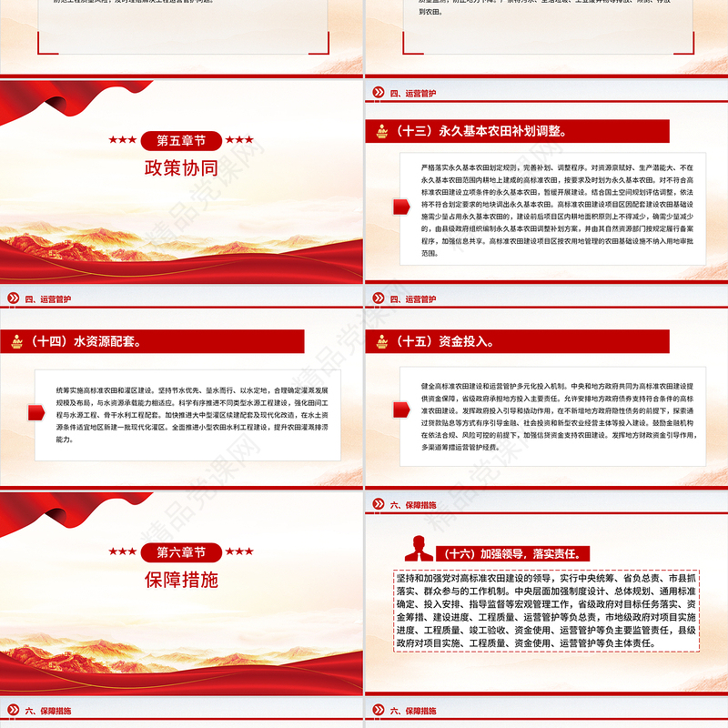 2025《逐步把永久基本农田建成高标准农田实施方案》PPT课件下载