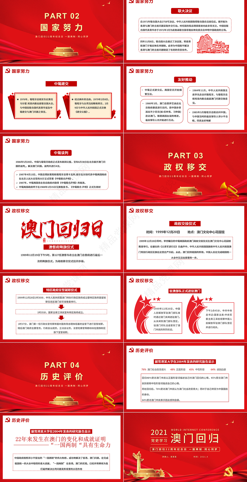 中国共产党的第三份重大历史决议PPT学习十九届六中全会精神党课课件