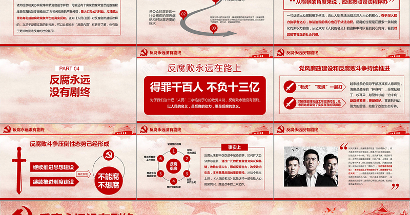 人民的名义反腐反贪党政机关专题PPT学习