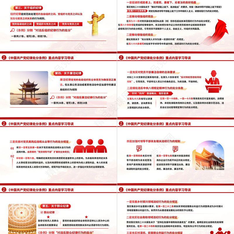 学纪知纪明纪守纪PPT精美大气2024年党纪学习教育专题辅导微党课